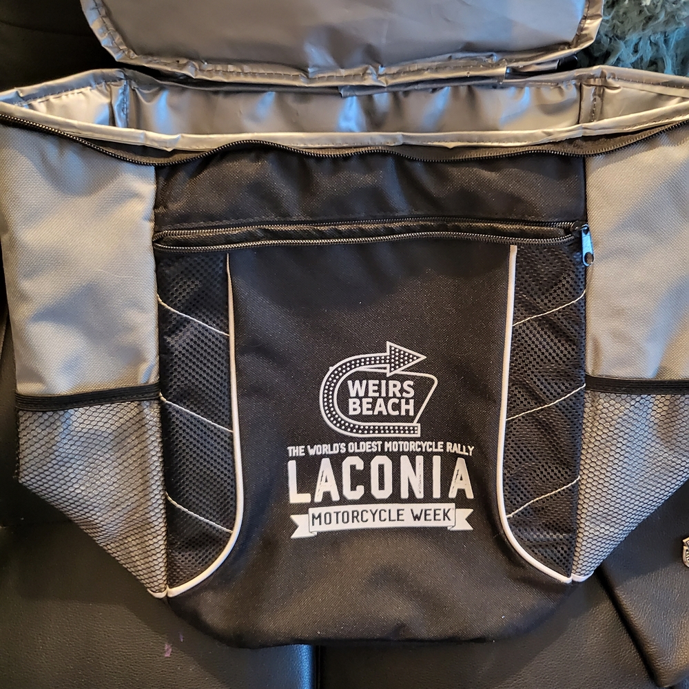 Black and Gray Cooler  Bag